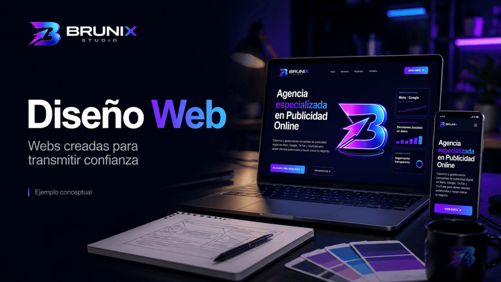 Diseño Web Brunix Studio
